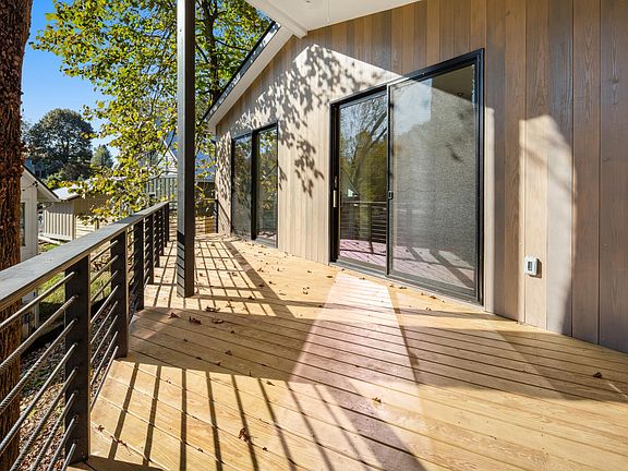 Covered deck off main living area
