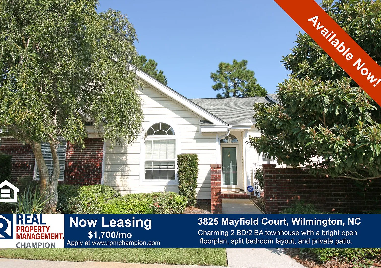 Charming 2 BD/2 BA Townhouse w/Split Bedroom Layout and Private Patio — Photo 1