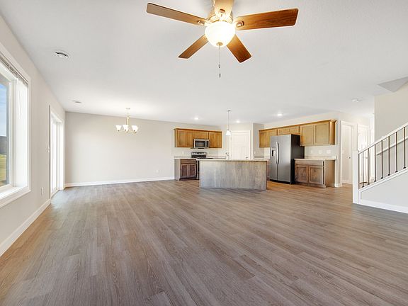 One Level Living With Open Floor Plan.