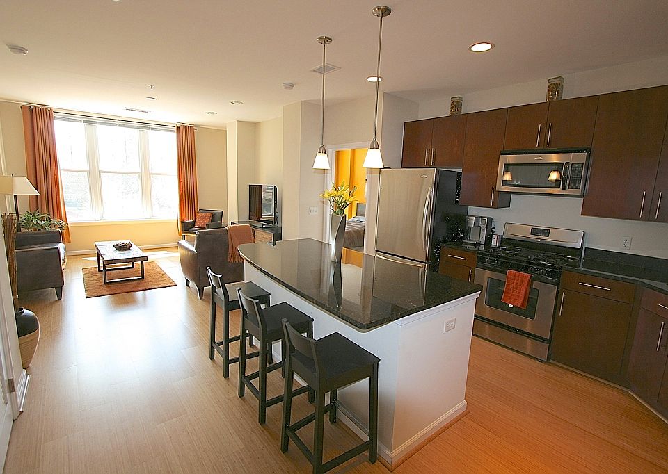 Kitchen and Living Room