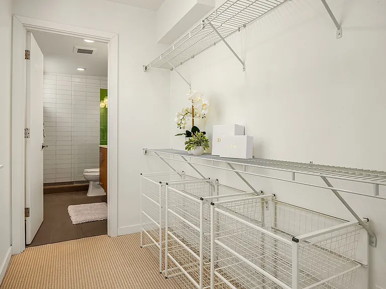 Master bedroom closet