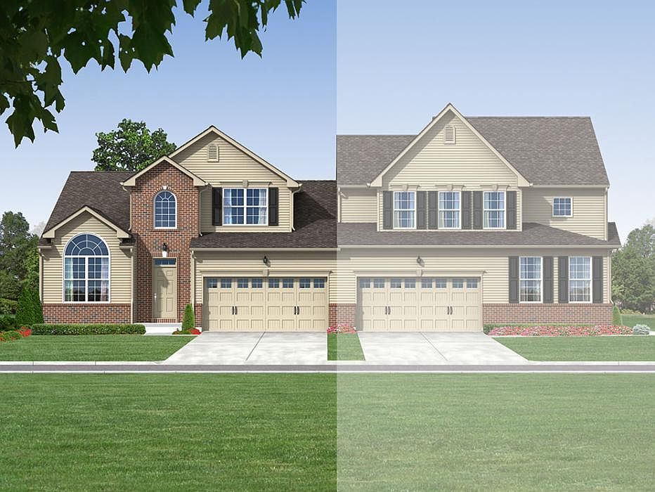 Cheswick Twin Exterior Rendering