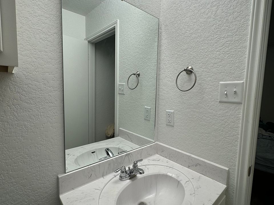 Master bathroom sink area