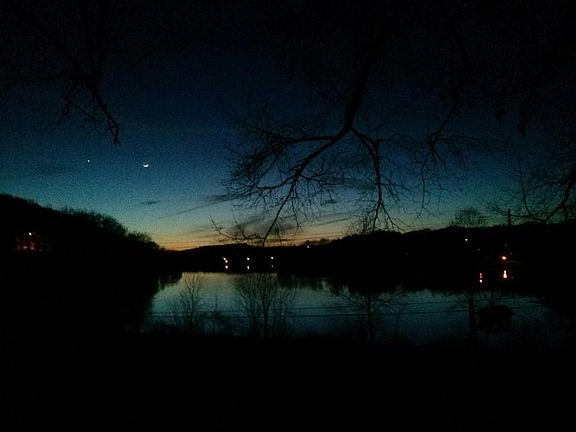 Enjoy sunsets on Melton Hill Lake