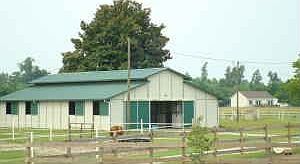 8-Stall Horse Barn