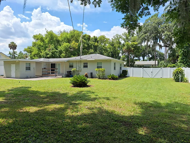 Large Fenced Backyard