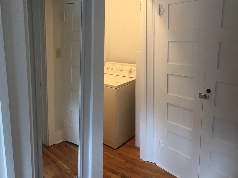 Separate laundry room