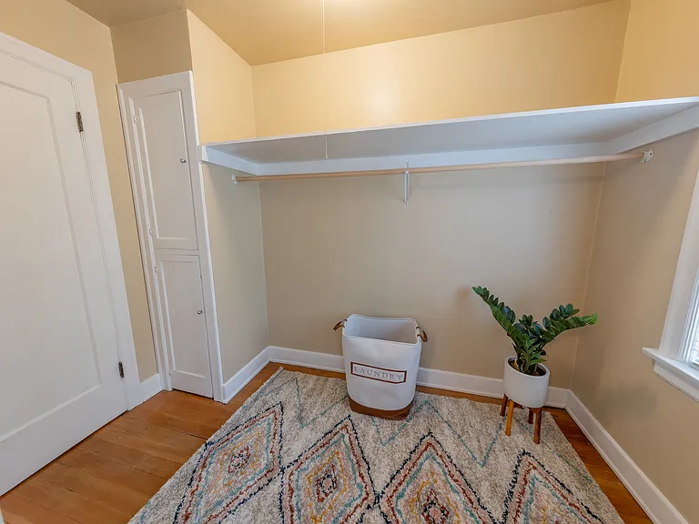 Bonus Room Set up as Closet