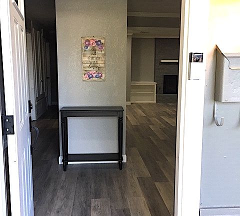 Entering Front Door