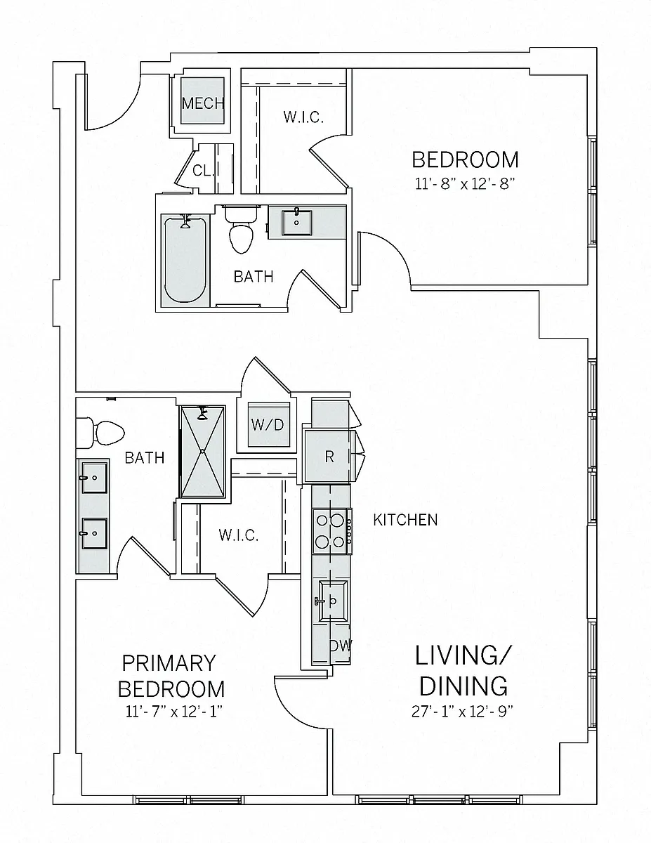 Floor plan B11C