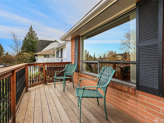 Sit on the front porch and enjoy the friendly neighborhood.  