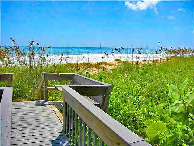 private beach access