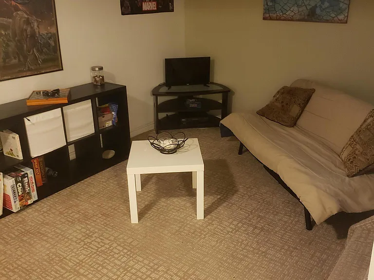 basement sitting area