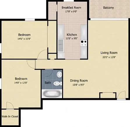 2 bedroom 1 bath 2 bedroom 1 bath
