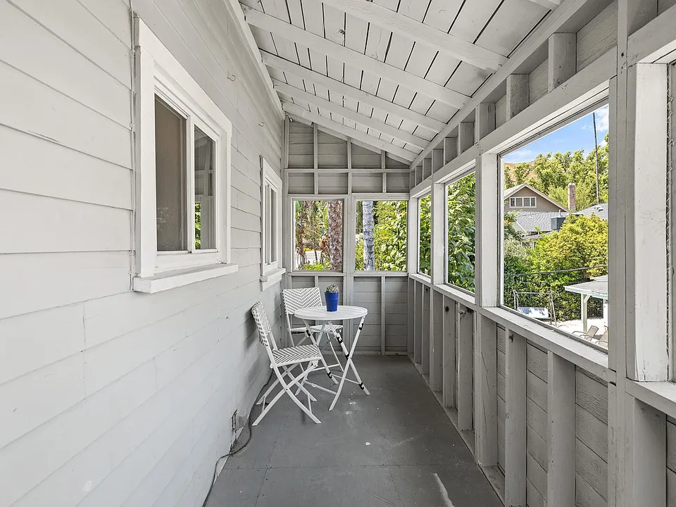 Private patio