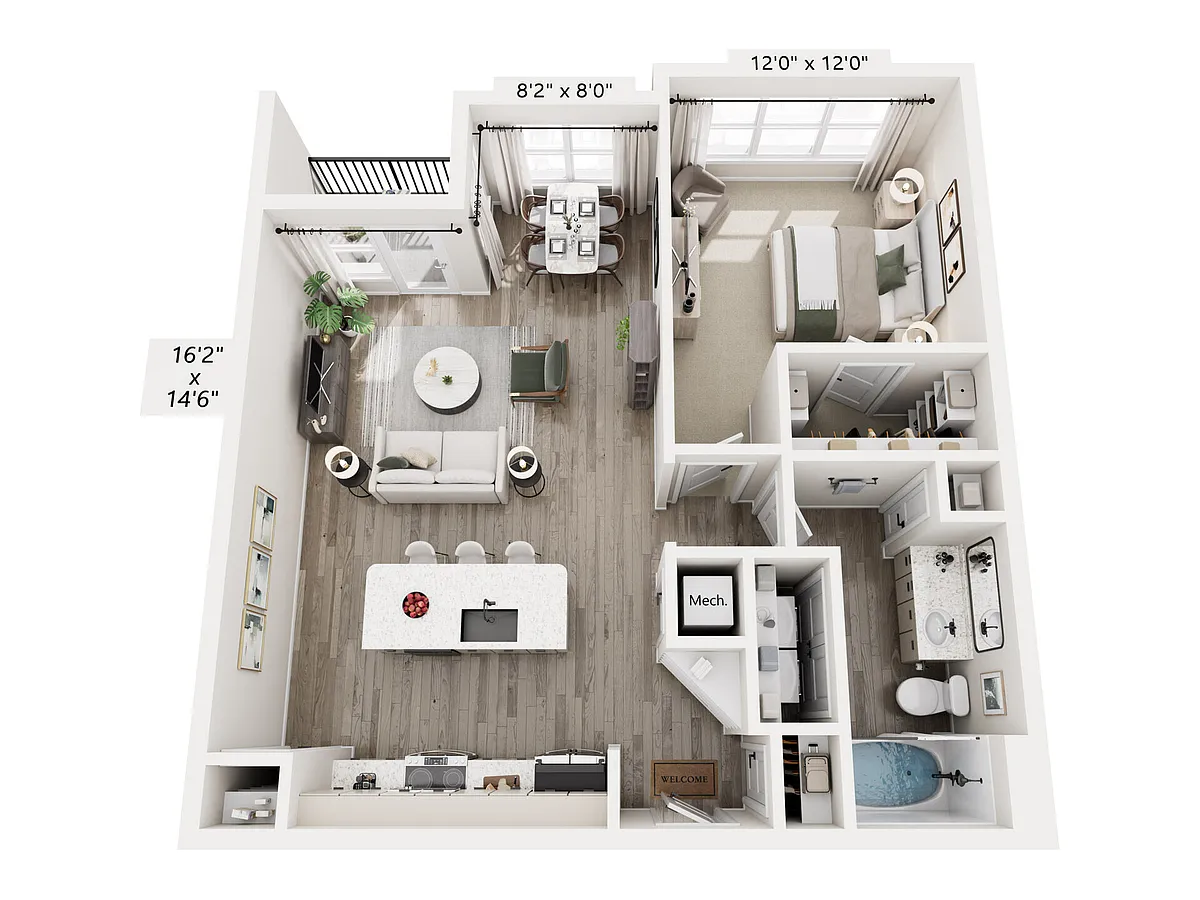 Floor plan A4a