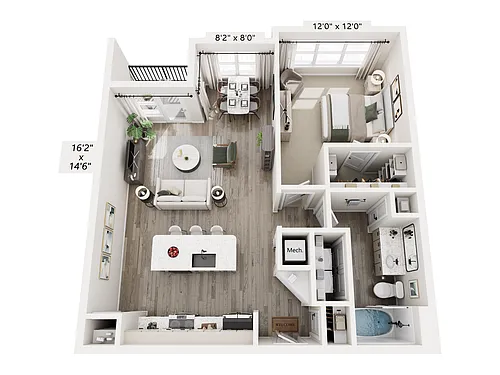Floor plan A4a