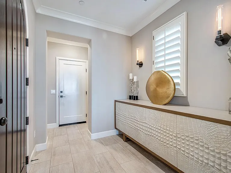 Entry/Foyer with access to garage and the front door