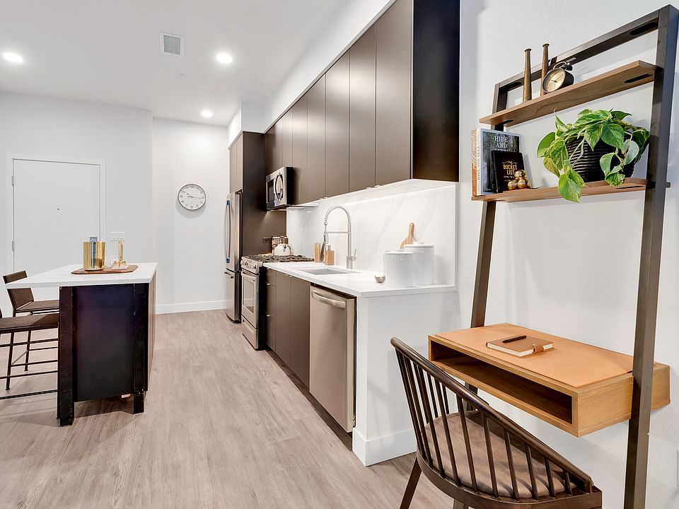 Stunning wood plank flooring throughout