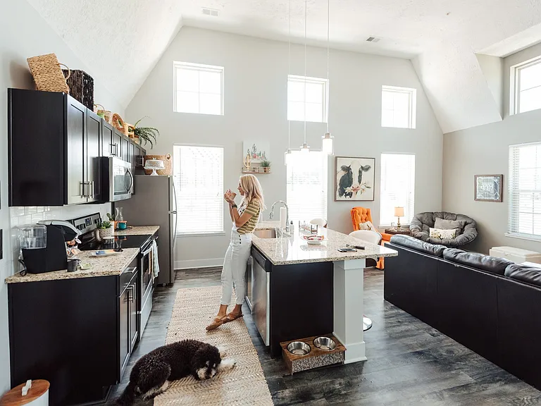 Open floor plans