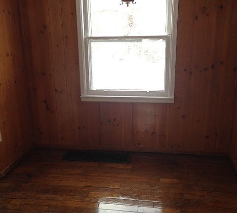 Dining Room with a great view of the fenced in backyard!