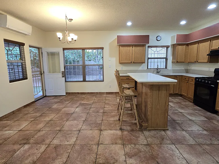 Kitchen and dining room