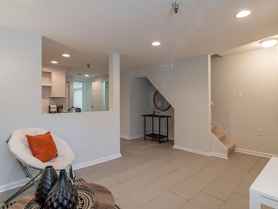 Open plan living area