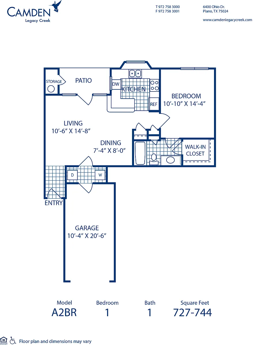 Floor plan A2BR