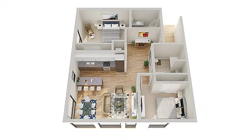 Floor plan B2