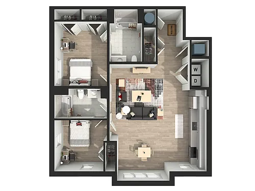 Floor plan The Solomon B1