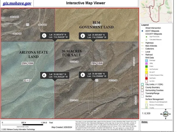 0 Gold Basin Rd, Willow Beach, AZ 86445