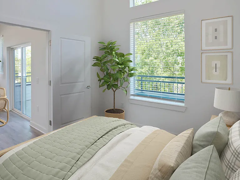 Carpeted Bedroom