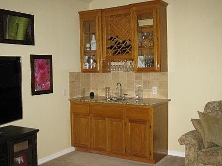 Wet Bar in Family Room