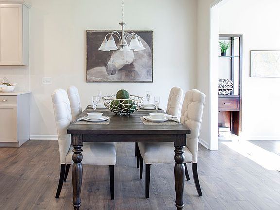 Dining Room off of Kitchen. Representation Only - No Sunroom Aval.