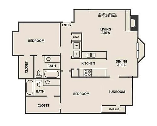 Floor plan B3
