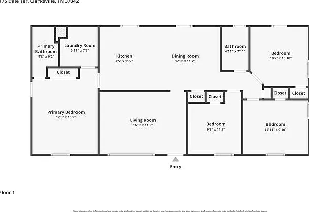 4 bed, 2.0 bath, 1243 sqft, $1,445 — Photo 2