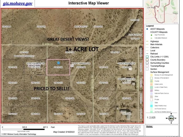 0 N Kenmore Rd, Dolan Springs, AZ 86441