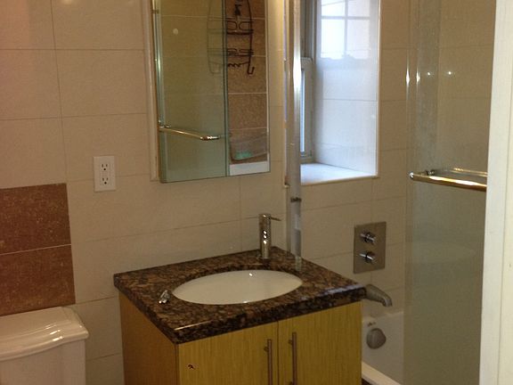 Newly renovated bathroom