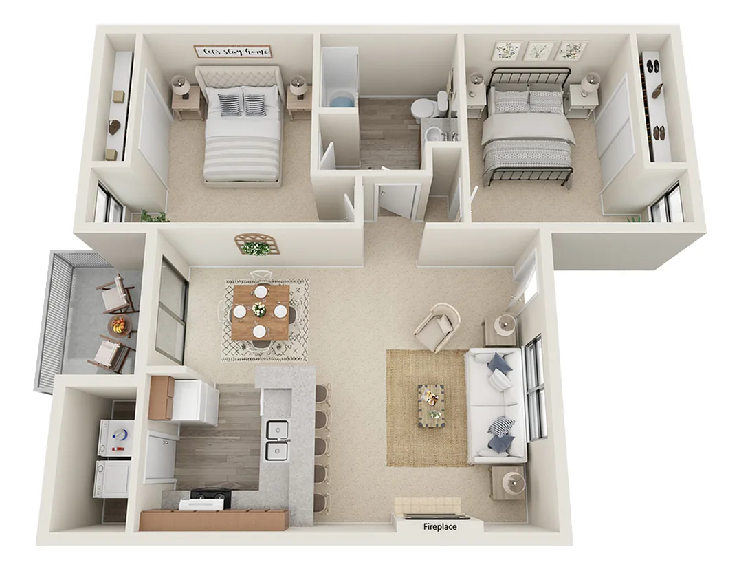Floor plan Palo Duro
