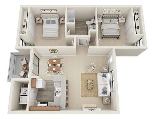 Floor plan Palo Duro