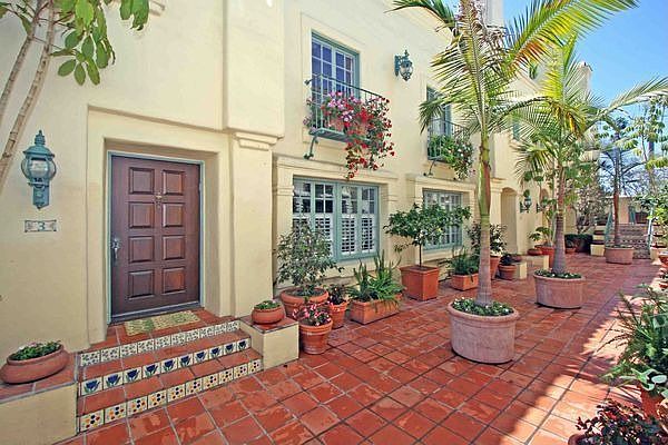 Courtyard and Front Door
