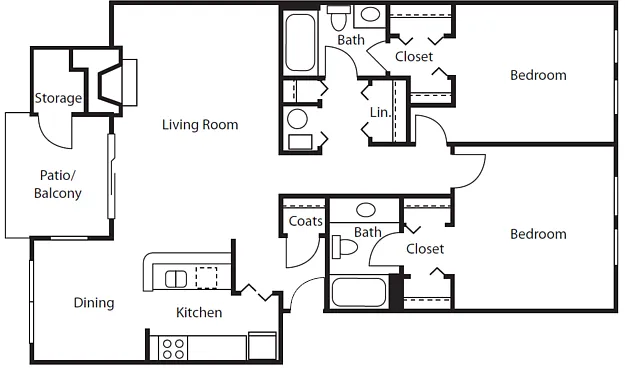 Floor plan B3