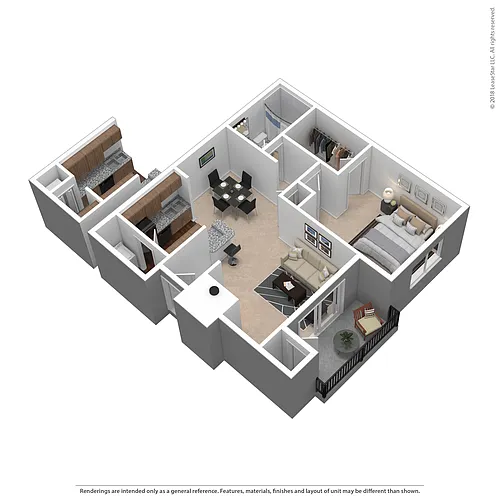 Floor plan The Hackberry