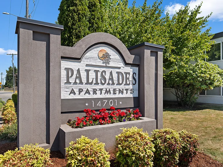 Welcome to Palisades Apartments, located at 14701 C Street South in Tacoma, Washington.