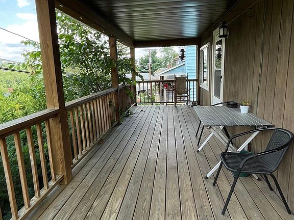 front porch (furniture not included in rental)
