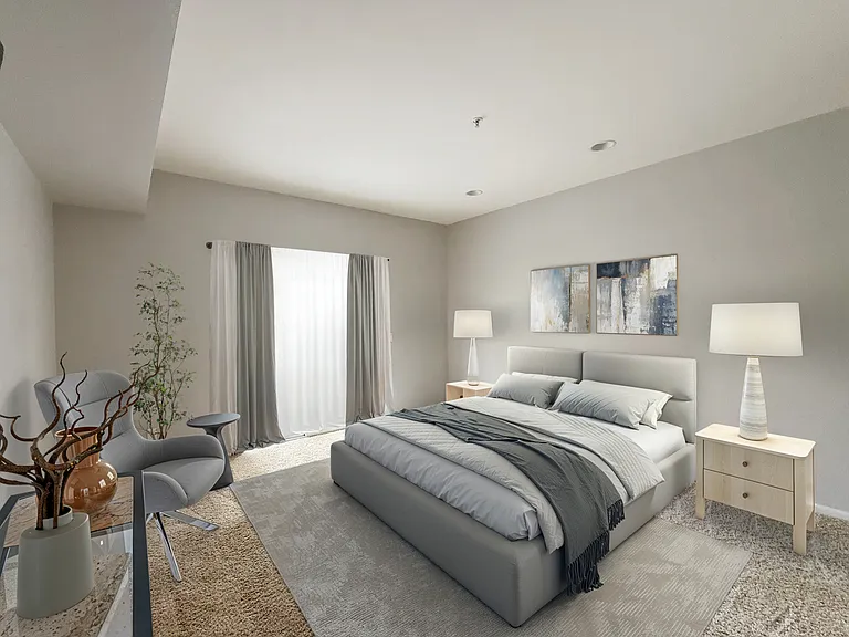 Primary Bedroom - Virtually Staged