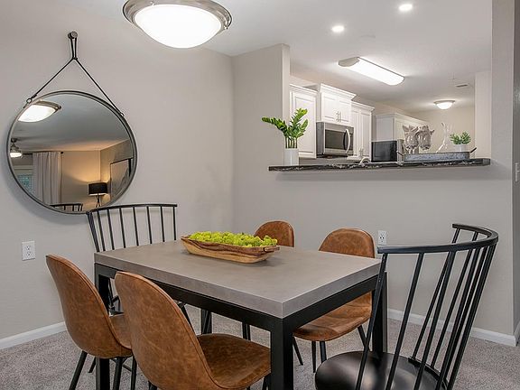 You'll love having your very own separate dining area that opens up to the kitchen and living areas.
