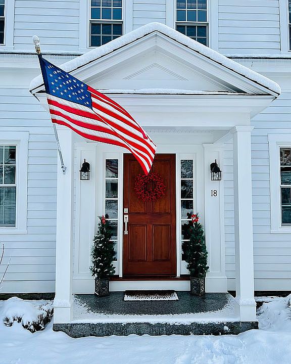 New front door + siding