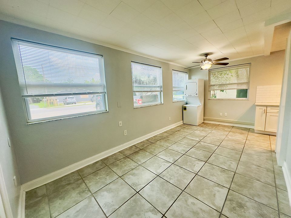 Living Room-Dining Area-In-Unit Laundry