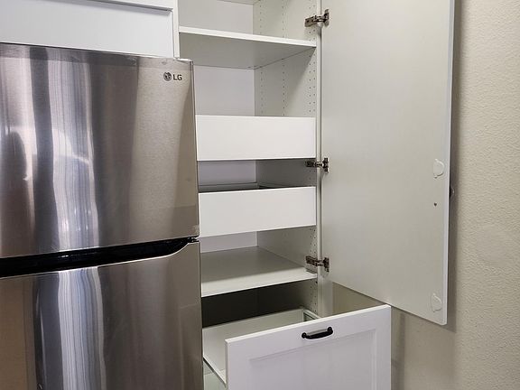Spacious pantry